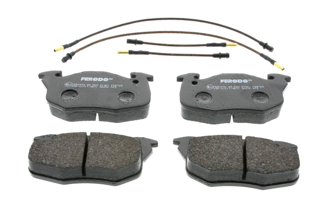 set placute frana,frana disc FERODO PREMIER ECO FRICTION FDB729