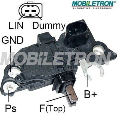 Regulator, alternator MOBILETRON VR-B150