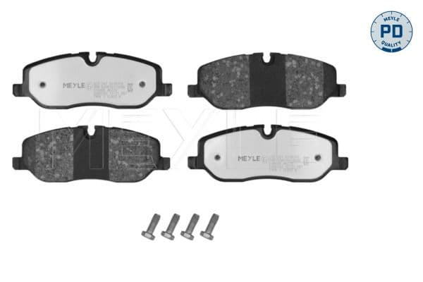 set placute frana,frana disc MEYLE -PD: Advanced performance and design. 025 241 9118/PD