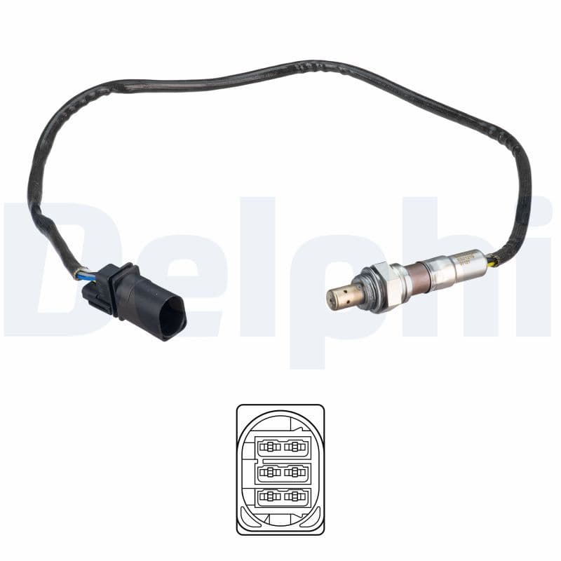 Sonda Lambda DELPHI ES21219-12B1