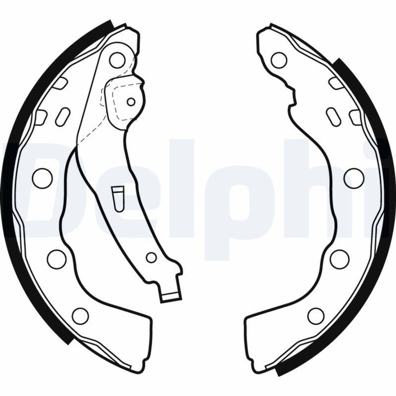 Set saboti frana DELPHI LS1880