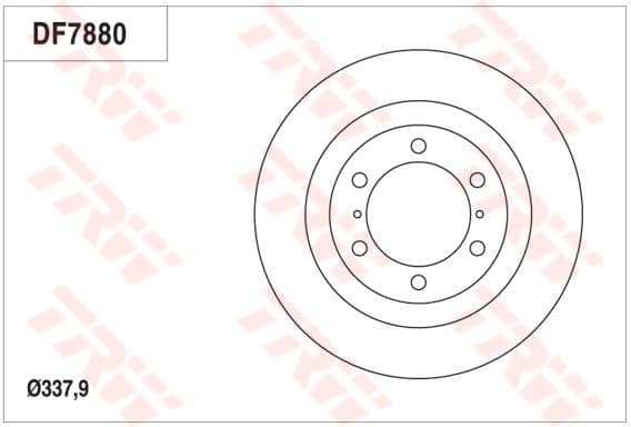 Disc frana QWP WBD740