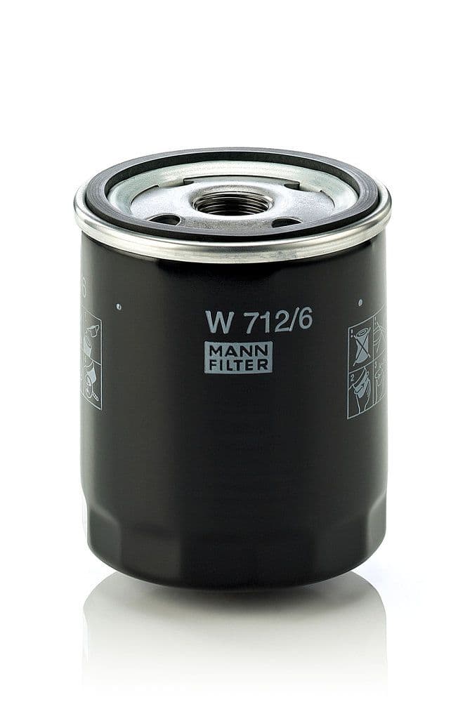 Filtru ulei, turbo MANN-FILTER W 712/6