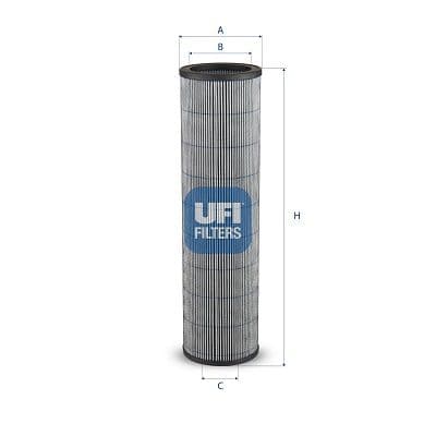 Filtru, sistem hidraulic primar UFI 83.104.00