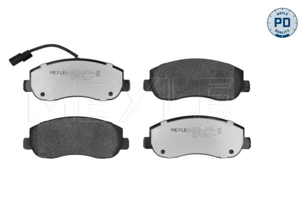 set placute frana,frana disc MEYLE -PD: Advanced performance and design. 025 251 4718/PD