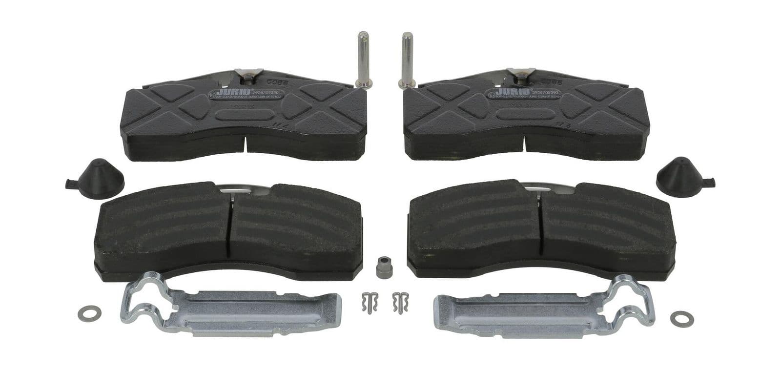 set placute frana,frana disc JURID 2928705390