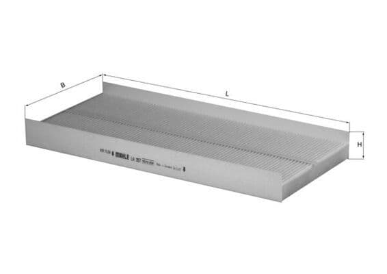 Filtru, aer habitaclu MAHLE LA 357