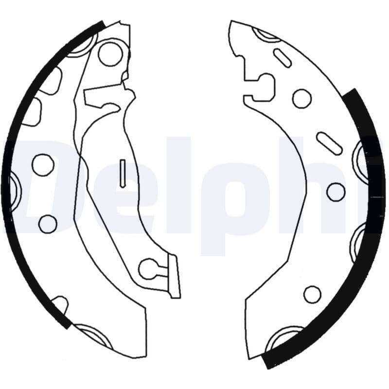 Set saboti frana DELPHI LS1728