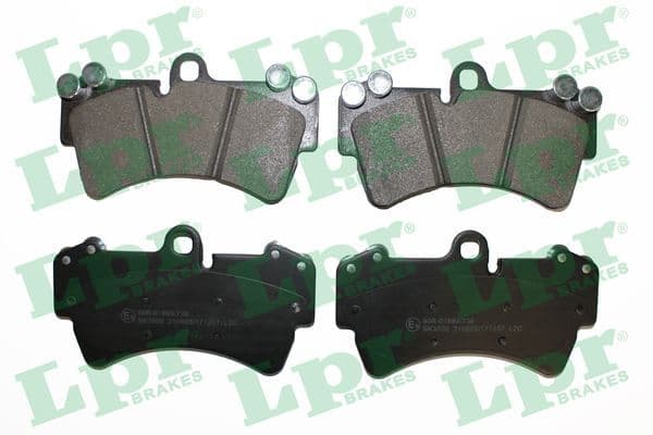 set placute frana,frana disc LPR 05P1257