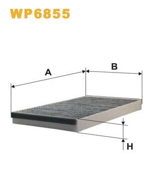 Filtru, aer habitaclu WIX FILTERS WP6855