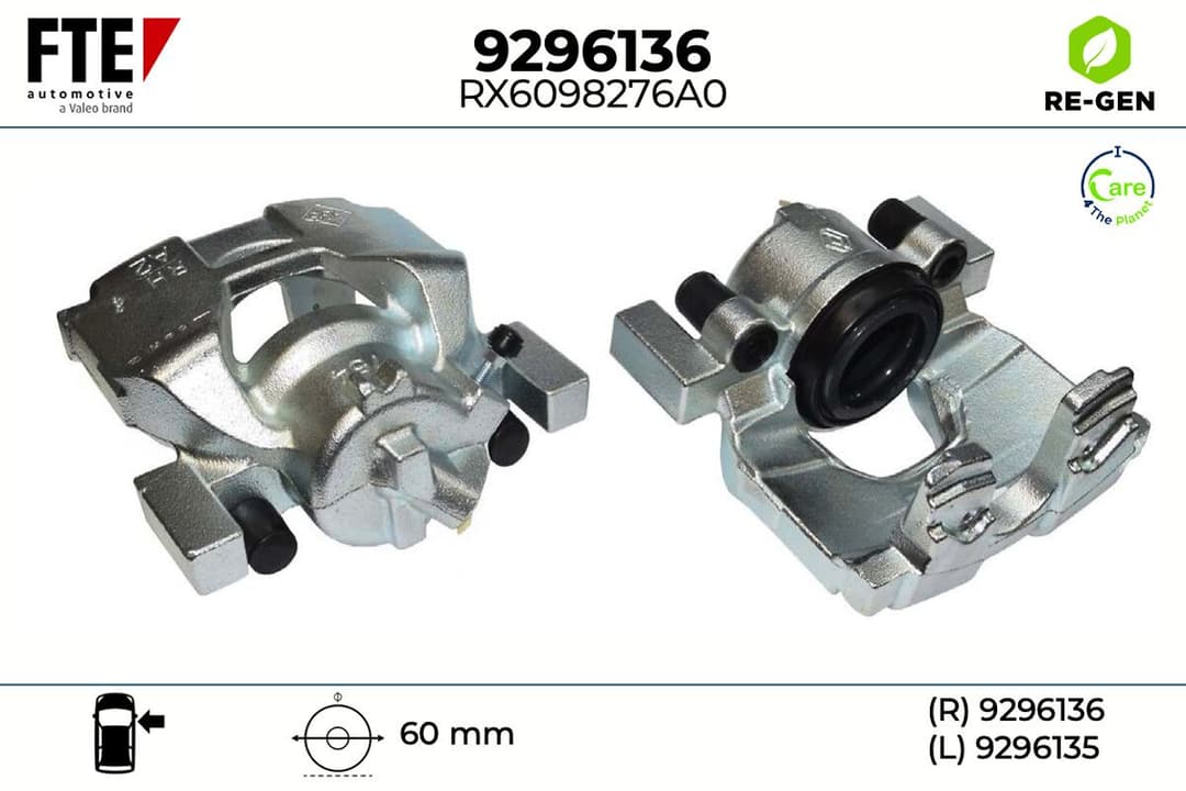Etrier frana FTE 9296136
