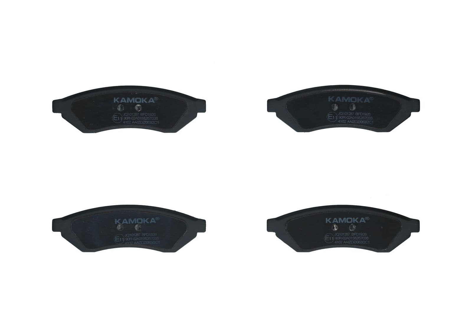 set placute frana,frana disc KAMOKA JQ101287