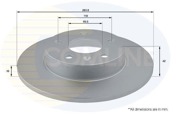 Disc frana COMLINE ADC1121