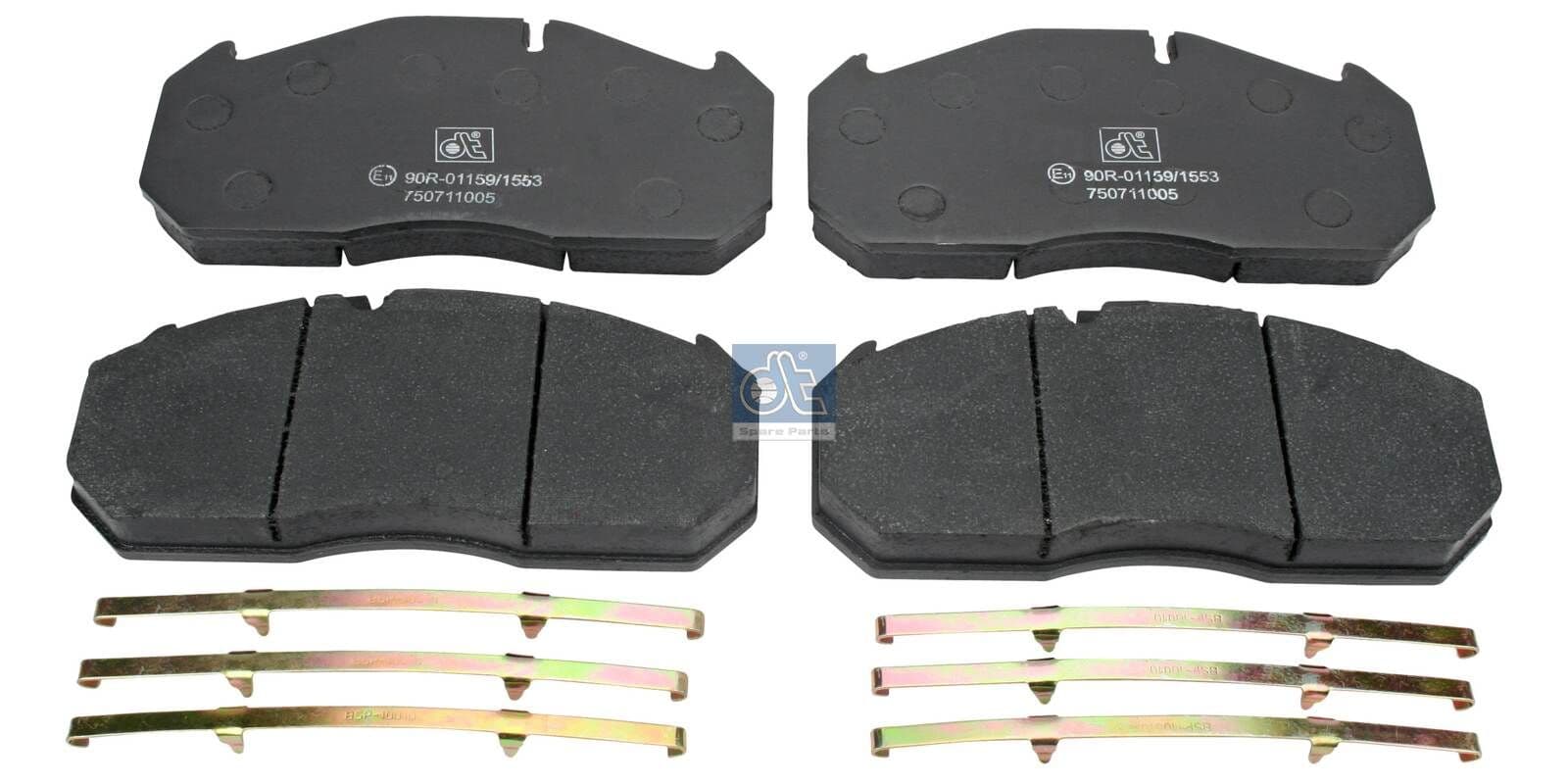 set placute frana,frana disc DT Spare Parts 3.96401