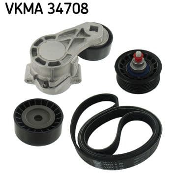 Set curea transmisie cu caneluri SKF VKMA 34708