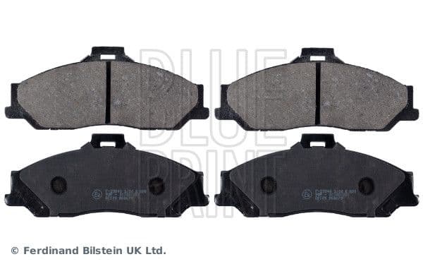 set placute frana,frana disc BLUE PRINT ADM54272