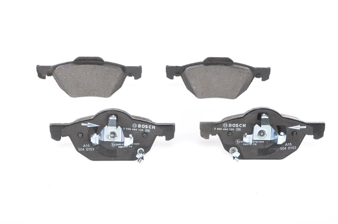 set placute frana,frana disc BOSCH 0 986 494 135