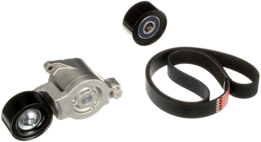 Set curea transmisie cu caneluri GATES Micro-V® UNIQUE FIT K018PK1310XS