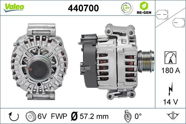 Generator / Alternator VALEO 440700