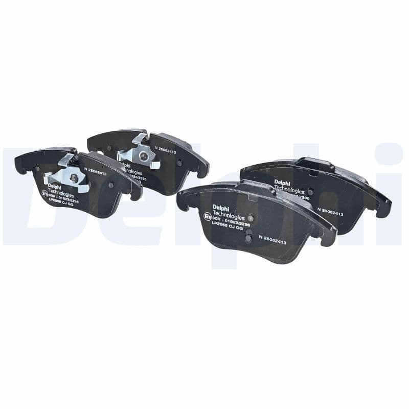 set placute frana,frana disc DELPHI LP2065