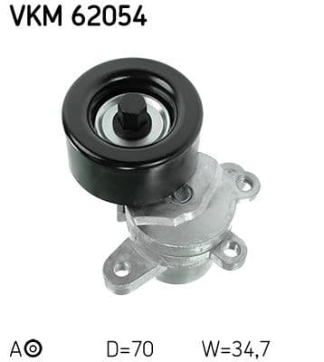 Intinzator curea, curea distributie SKF VKM 62054