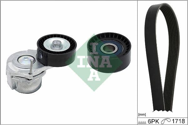 Set curea transmisie cu caneluri Schaeffler INA 529 0312 10