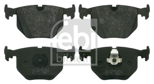 set placute frana,frana disc FEBI BILSTEIN 16175