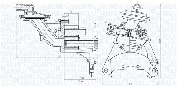 Pompa ulei MAGNETI MARELLI 351516000035