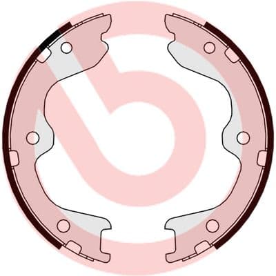 Set saboti frana, frana de mana BREMBO S 56 544