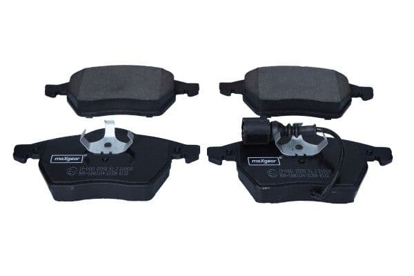 set placute frana,frana disc MAXGEAR 19-0661