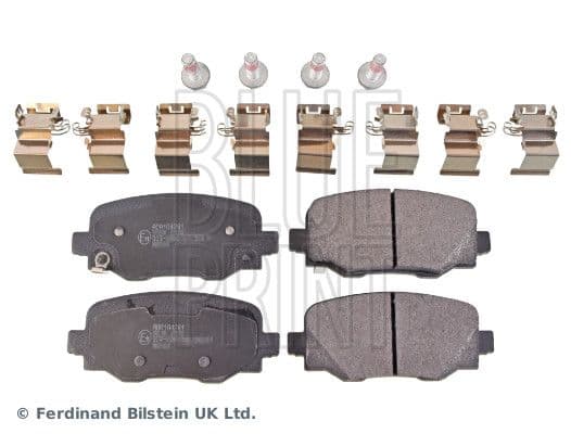 set placute frana,frana disc BLUE PRINT ADA104281