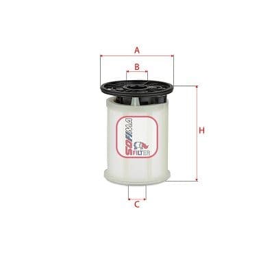filtru combustibil SOFIMA S H2O6 NE