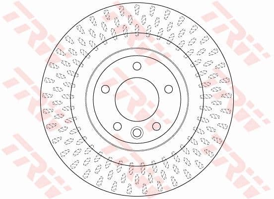 Disc frana TRW DF6528S