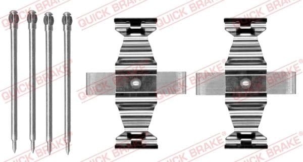 Set accesorii, placute frana QUICK BRAKE 109-1636