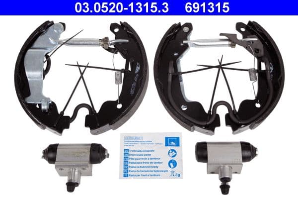 Set saboti frana ATE 03.0520-1315.3