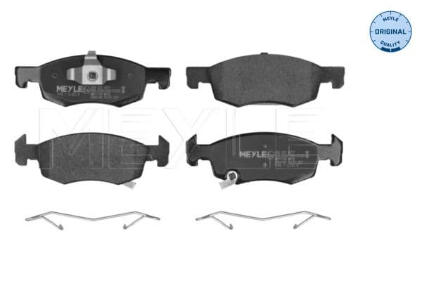 set placute frana,frana disc MEYLE -ORIGINAL: True to OE. 025 221 4317