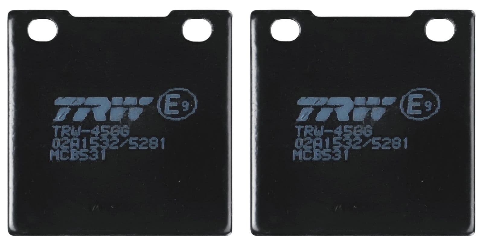 set placute frana,frana disc TRW MCB531