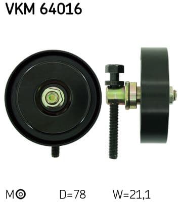 Rola ghidare/conducere, curea transmisie SKF VKM 64016