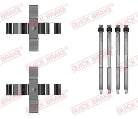Set accesorii, placute frana QUICK BRAKE 109-0055