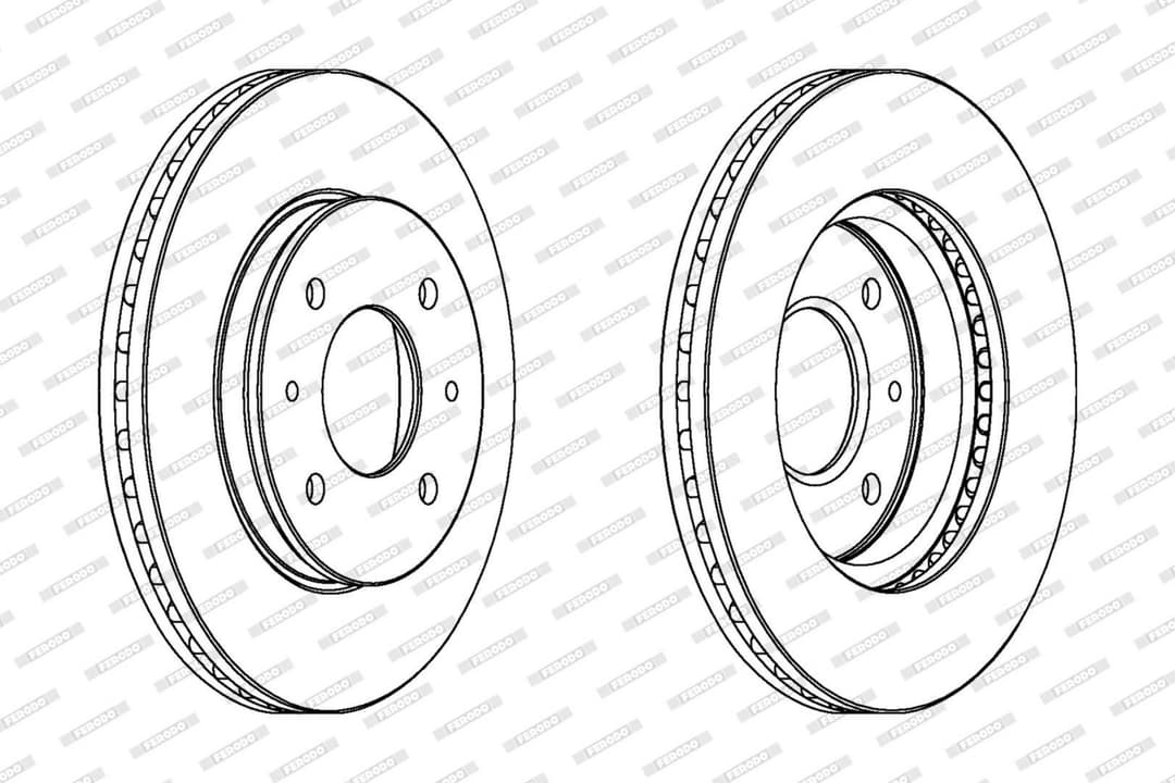 Disc frana FERODO DDF391