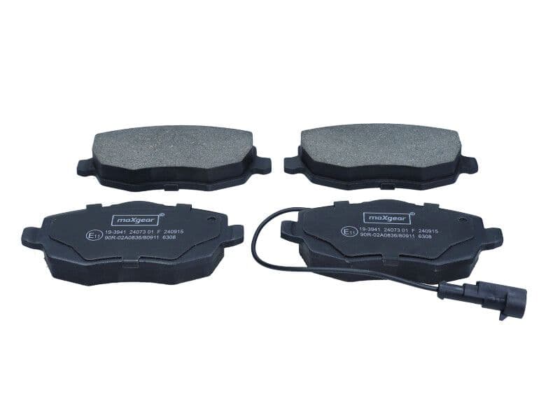 set placute frana,frana disc MAXGEAR 19-3941