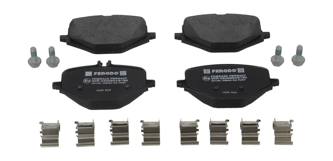 set placute frana,frana disc FERODO PREMIER FDB5422
