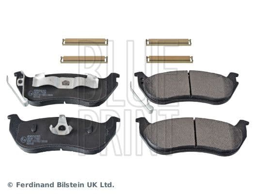 set placute frana,frana disc BLUE PRINT ADA104260