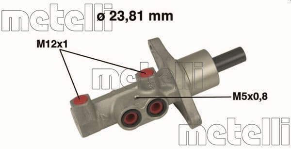 Pompa centrala, frana METELLI 05-0475