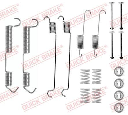 Set accesorii, sabot de frana QUICK BRAKE 105-0646