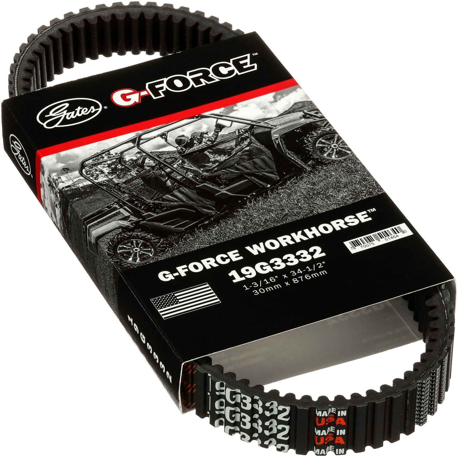Curea de transmisie CVT GATES G-Force WorkHorse™ 19G3332