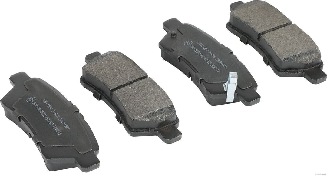 set placute frana,frana disc HERTH+BUSS JAKOPARTS J3611050