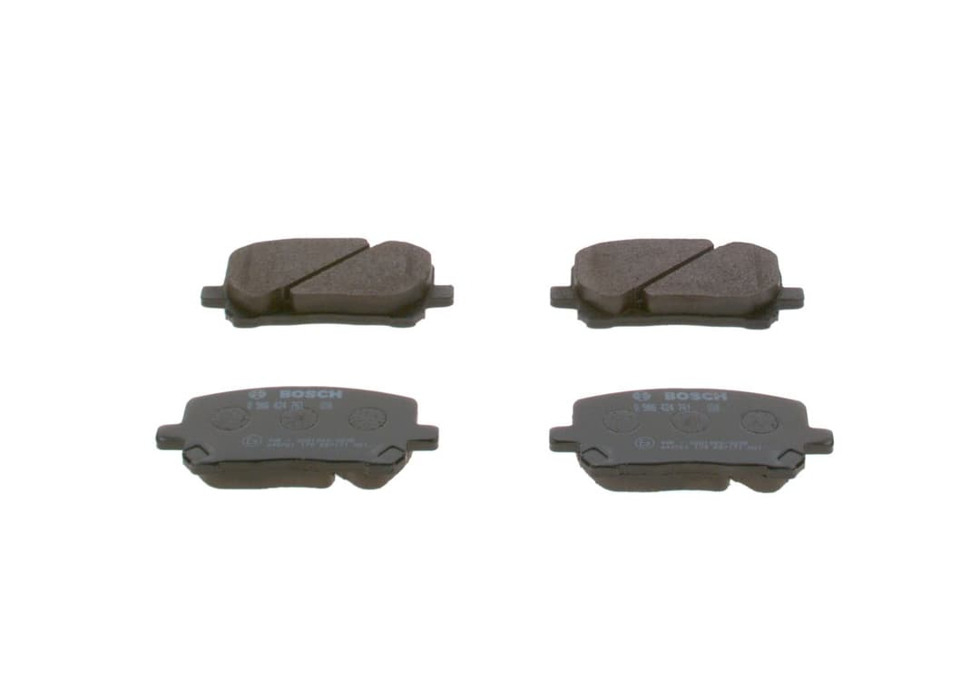 set placute frana,frana disc BOSCH 0 986 424 761
