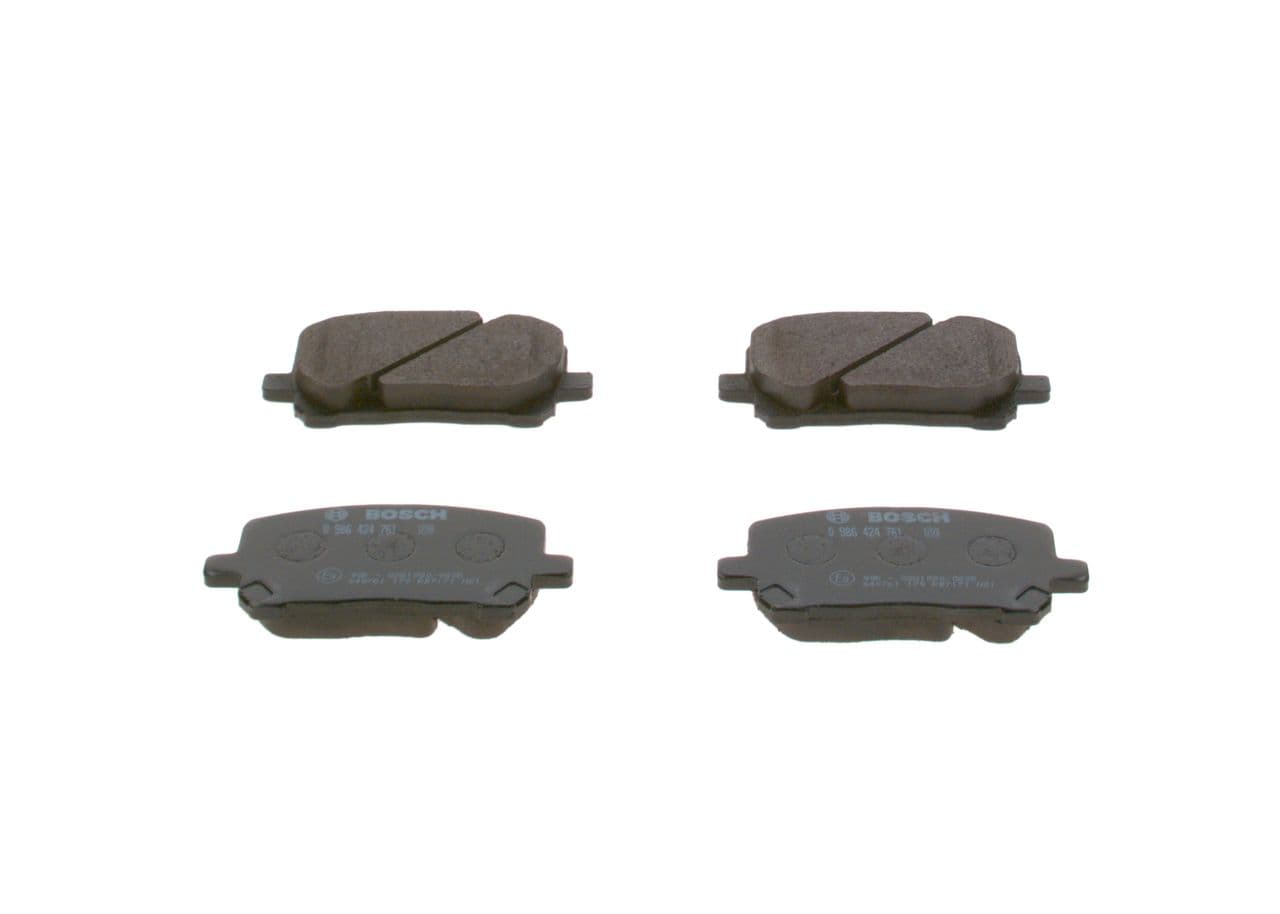 set placute frana,frana disc BOSCH 0 986 424 761