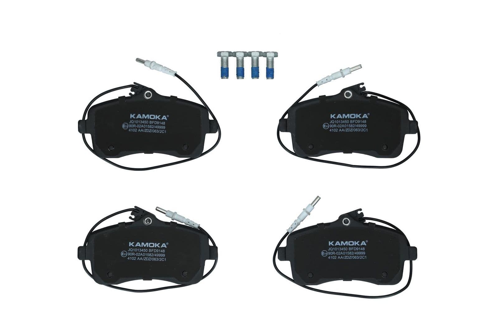 set placute frana,frana disc KAMOKA JQ1013450